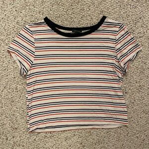 Wild Fable Multicolor Striped Tee